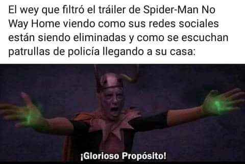 Memes de 'Spider-Man: No Way Home'