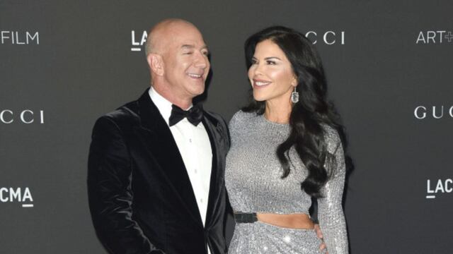 Jeff Bezos y Lauren Sánchez