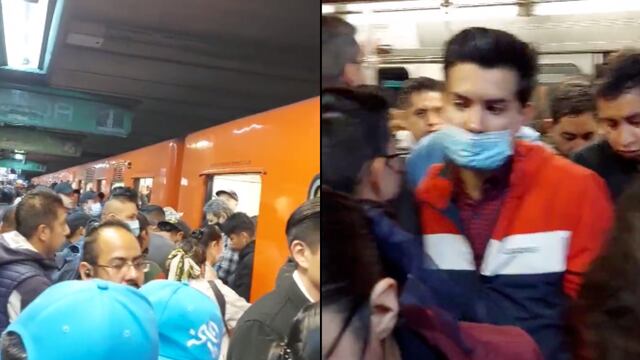 Desalojan tren de Línea 8 en estación Atlalilco
