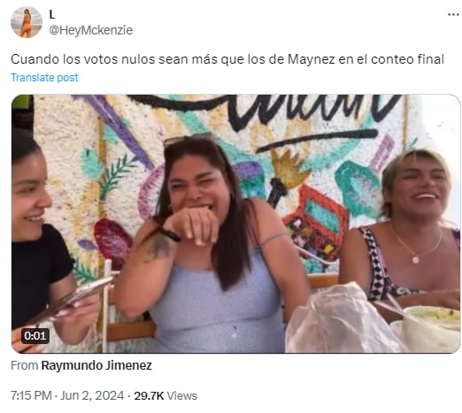Memes de Jorge Álvarez Máynez y los poquísimos votos a su favor según el PREP 2024