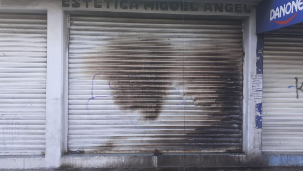 Incendio en estética