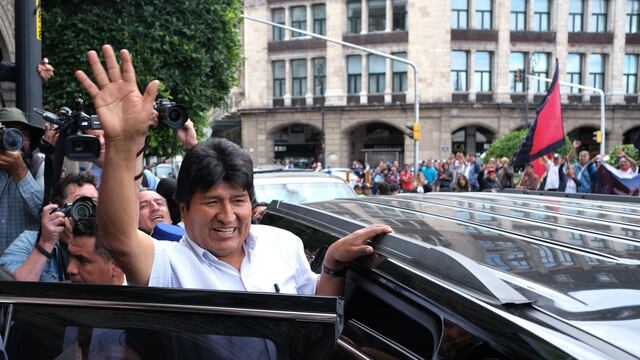 Evo Morales, expresidente de Bolivia.