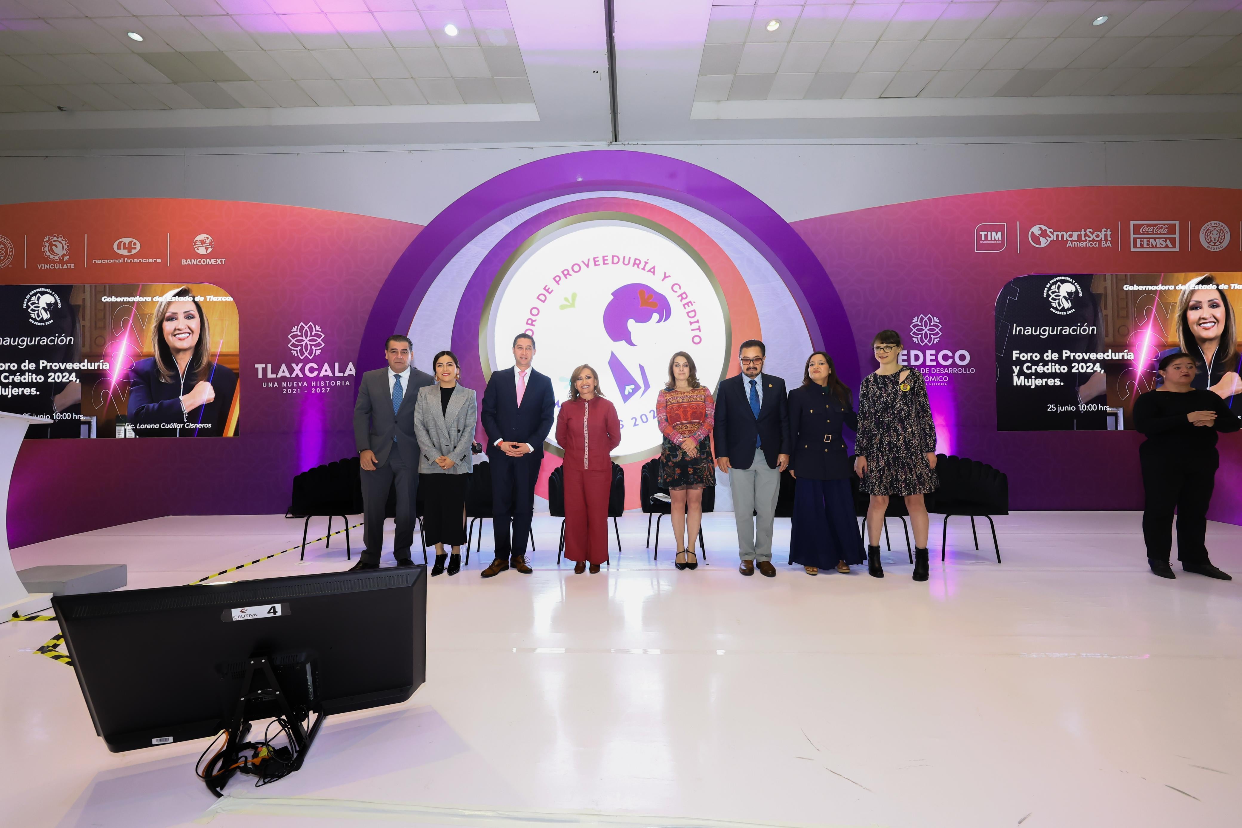 Lorena Cuéllar ratifica su compromiso con el empoderamiento económico de las mujeres