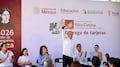 Alfonso Durazo inicia entrega de becas Rita Cetina a 194 mil estudiantes en Sonora