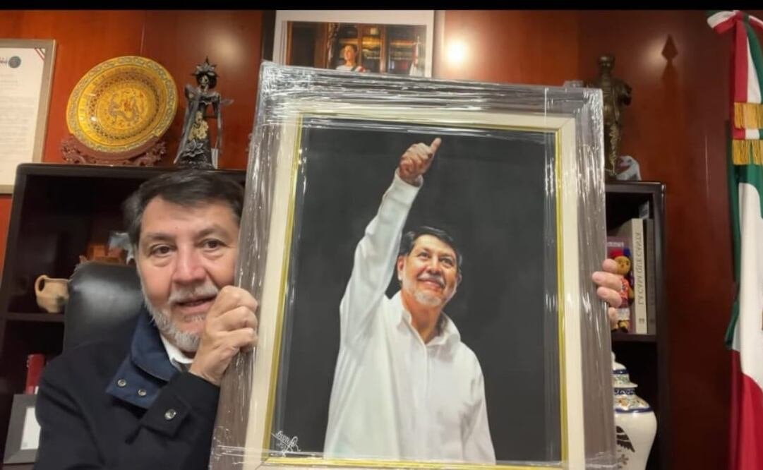 Retrato de Fernández Noroña