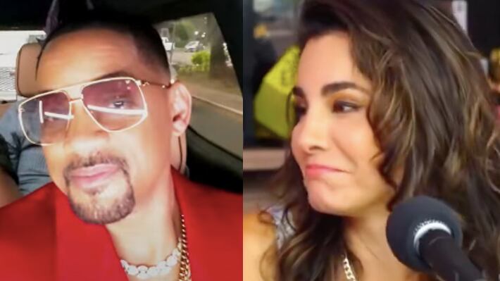 Will Smith ni topa a Martha Higareda, aunque ella jura que le cantó la canción de El príncipe del rap