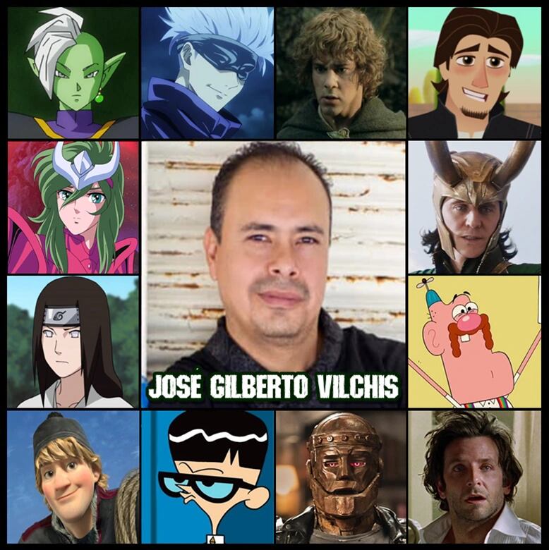 José Gilberto Vilchis es un actor de doblaje de la película Power Rangers:Ayer, hoy y siempre
