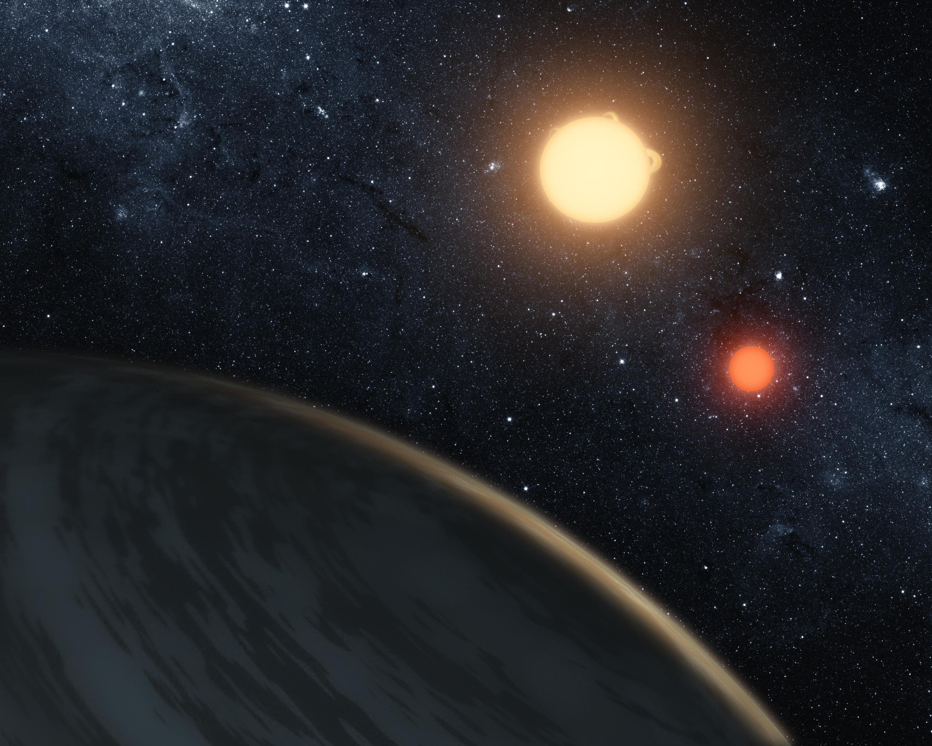Kepler-16b, planeta parecido a Tatooine