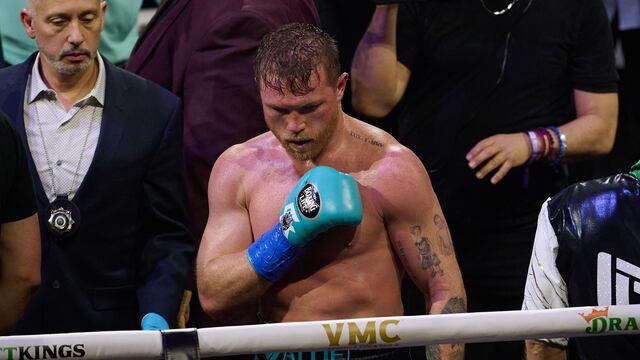 Saúl Canelo Álvarez.
