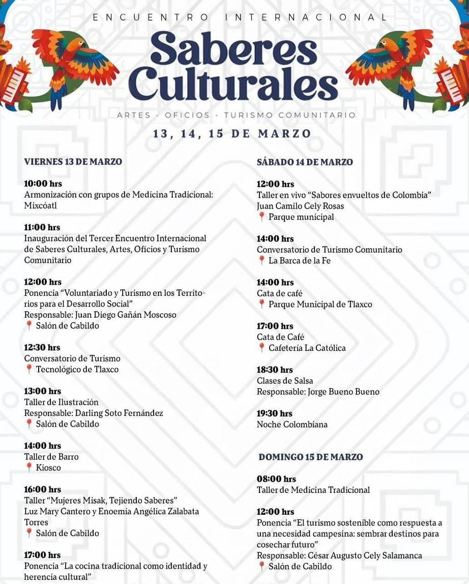 Tlaxco reunirá a comunidades de México, Colombia y Ecuador en torno a los oficios ancestrales