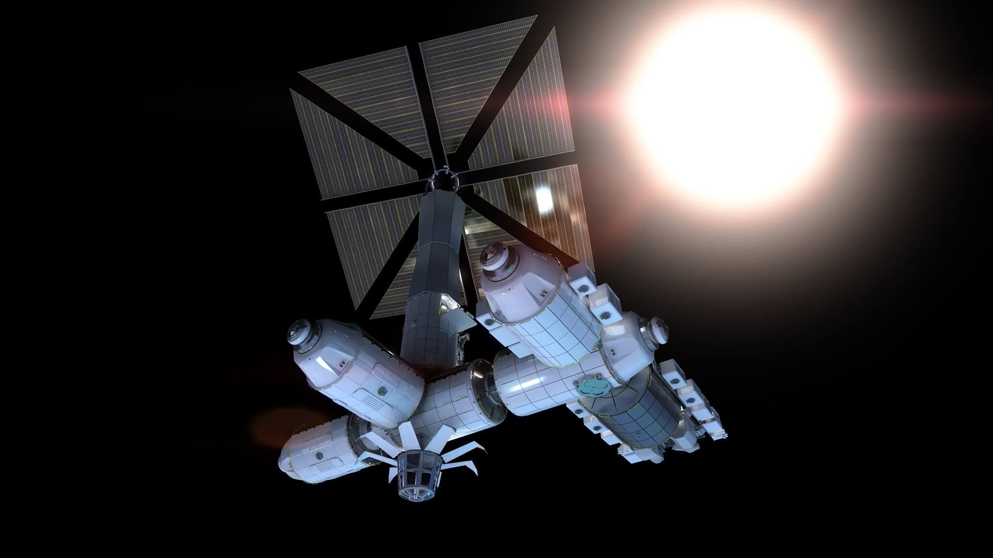 Primer estudio de cine en el espacio. Axiom Space