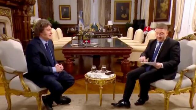 Entrevista de TN a Javier Milei