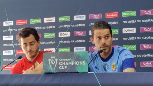 Alan Mozo y Fernando Gago en Chivas