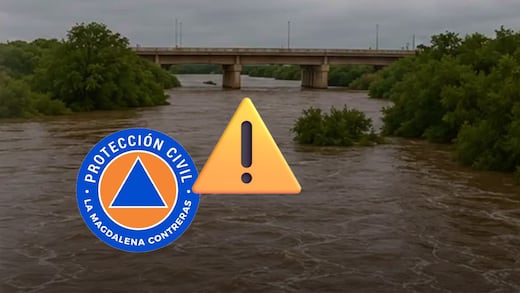 Protección Civil activa alerta por crecida del Río Bravo en Nuevo Laredo