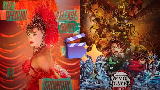 Taylor Swift arrasa en taquilla; Demon Slayer eclipsa a James Gunn