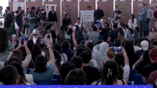 Jorge Álvarez Máynez en la UAM Xochimilco