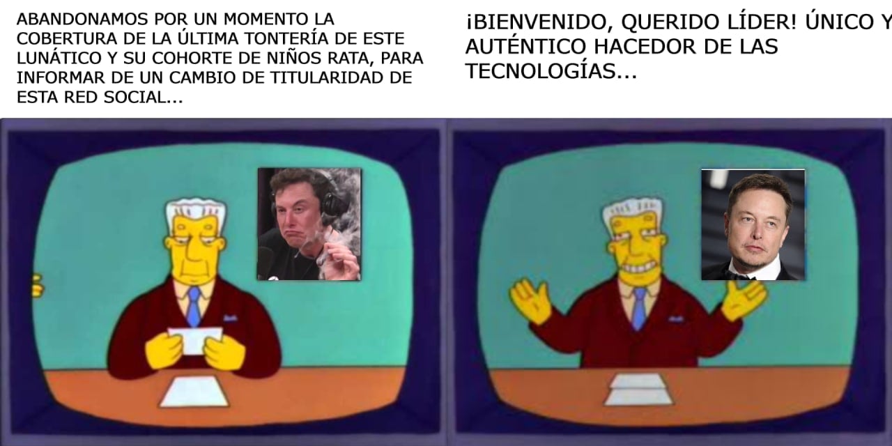 Memes de Elon Musk tras la compra de acciones en Twitter