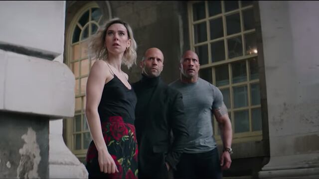 Hobbs & Shaw permanece en el primer lugar de taquilla