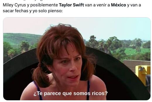 Memes aseguran que Taylor Swift hará un anuncio para conciertos en México