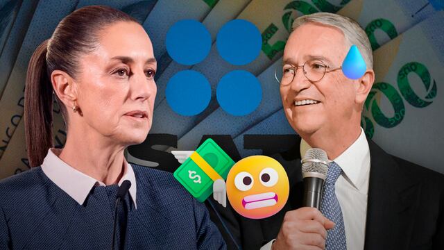 Claudia Sheinbaum pide a Ricardo Salinas Pliego pagar sus impuestos tras caída de Elektra