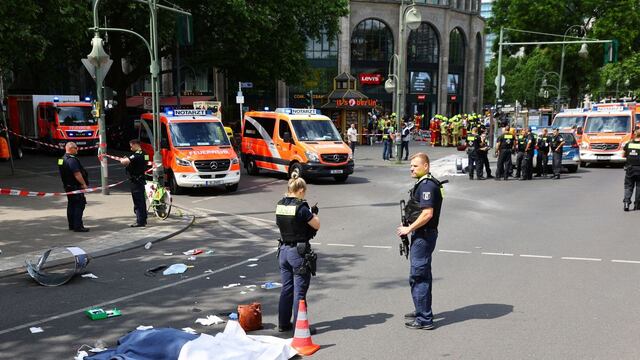 Atropellamiento en Berlín