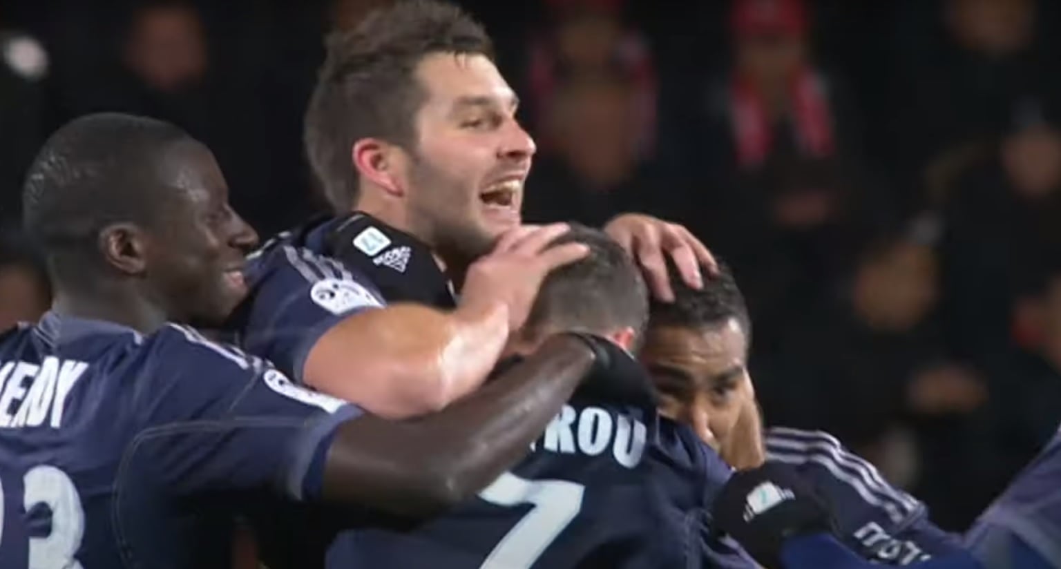 Gignac con Olympique de Marsella