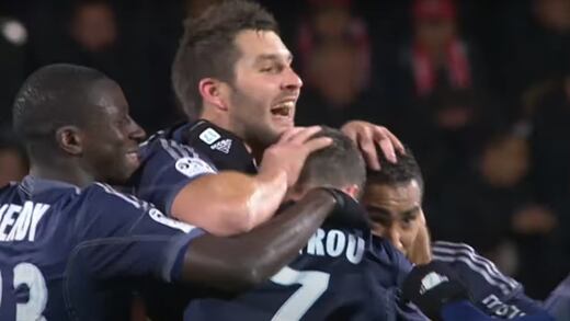 Florian Thauvin hizo gran pareja con André-Pierre Gignac en Olympique de Marsella