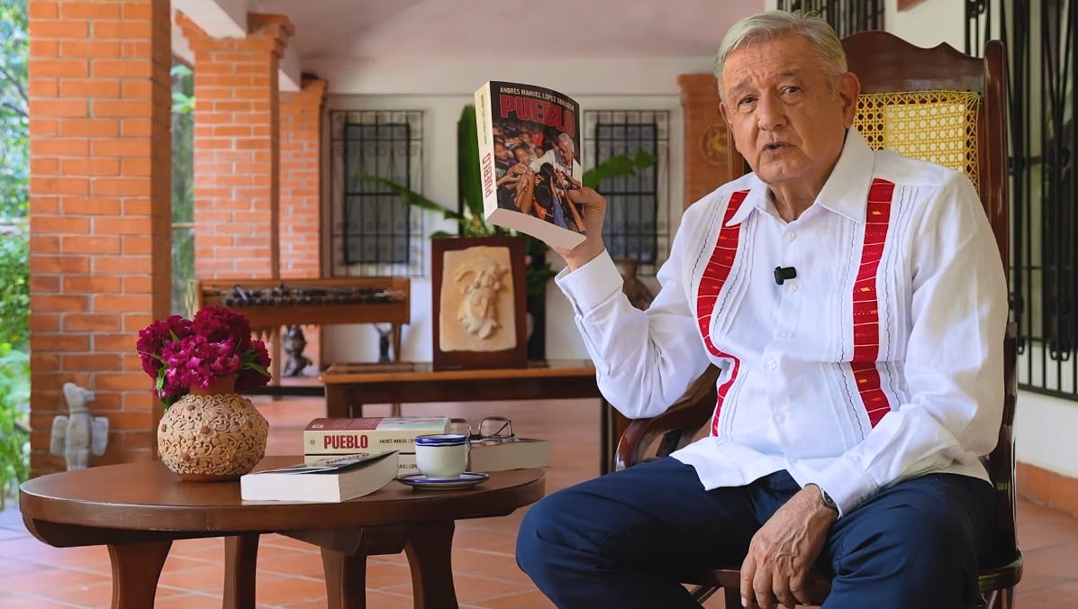 AMLO detalla capítulos del libro “Pueblo”