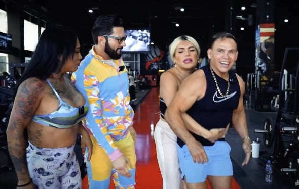 Colaboración de Wendy Guevara, Las perdidas, Poncho de Nigris y Konan Big.