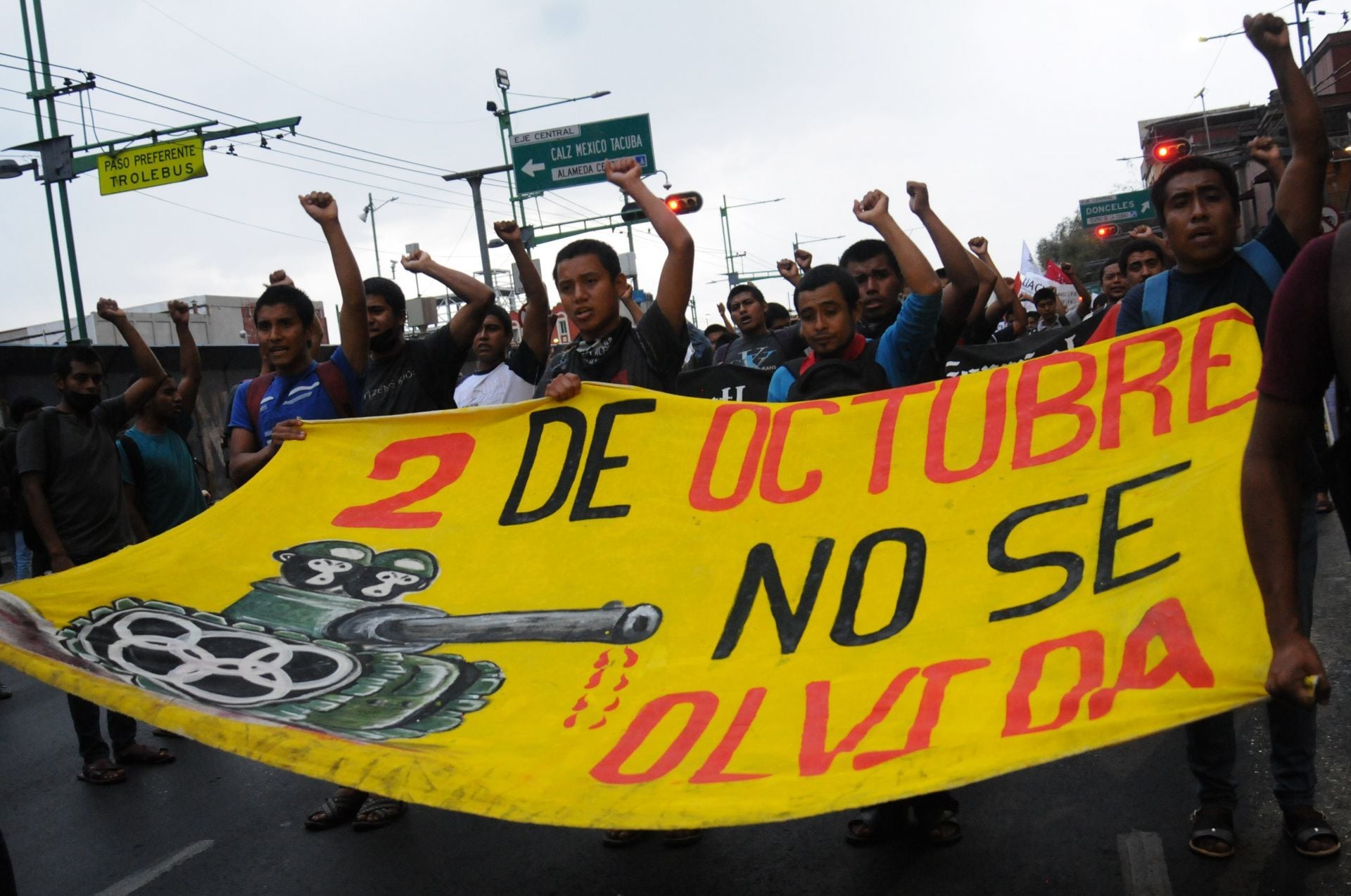 Marcha del 2 de octubre CDMX