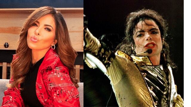 Gloria Trevi y Michael Jackson.