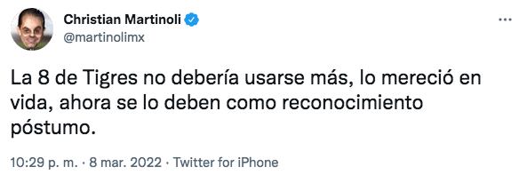 La propuesta de Christian Martinoli