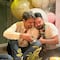 Eugenio Derbez y José Eduardo Derbez compartieron tierno momento por la bebé en camino