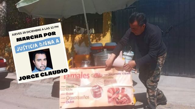 Jorge Claudio fue atropellado el 24 de diciembre