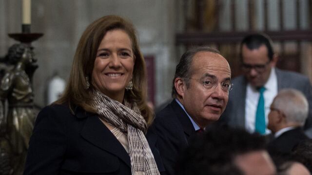 Margarita Zavala y Felipe Calderón