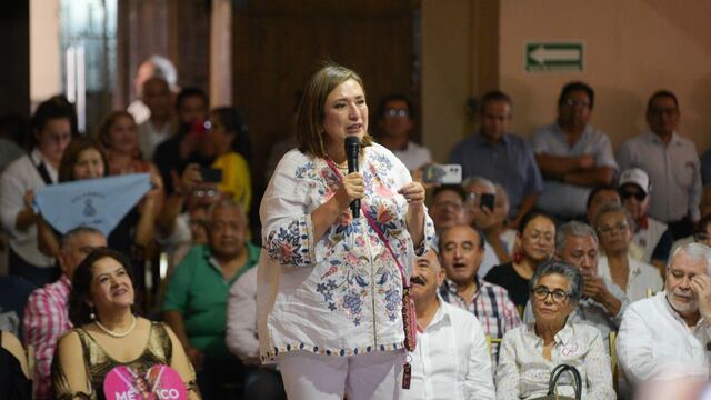 Xóchitl Gálvez visitó Xalapa donde ofreció conferencia de prensa y se reunió con cientos de simpatizantes del Frente Amplio por México en la entidad