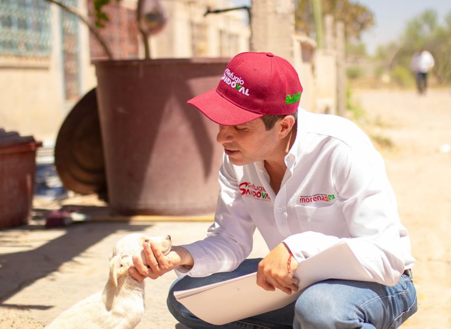 José Refugio Sandoval promete plantar árboles por cada voto que reciba