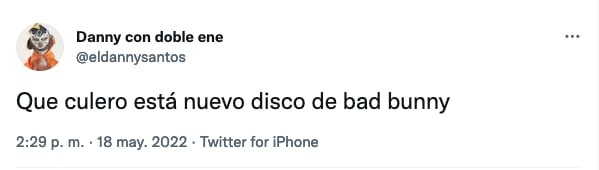 Sugar daddy de Daniela Rodrice sobre Bad Bunny.