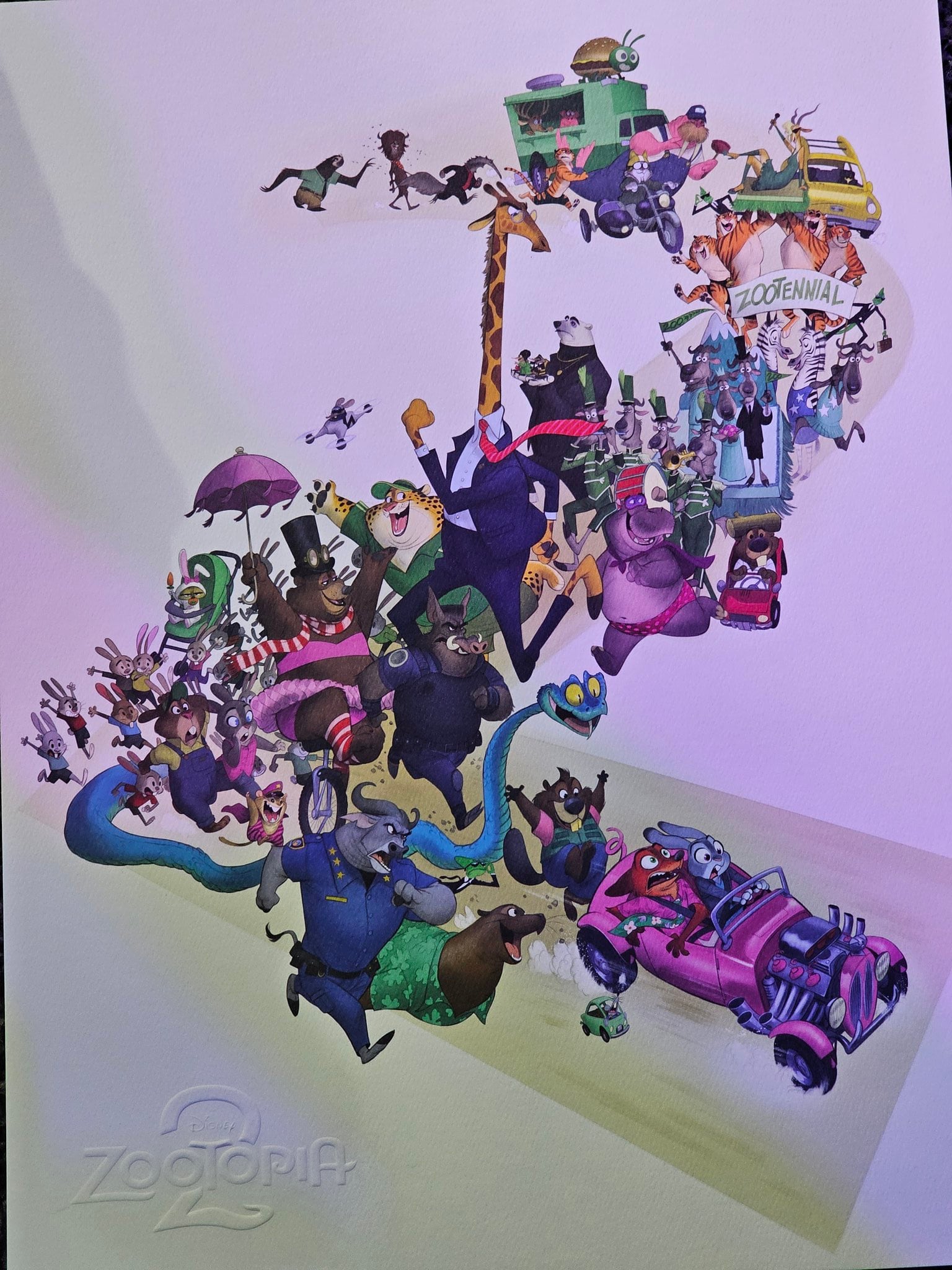 Revelan imagen de Zootopia 2 en la D23