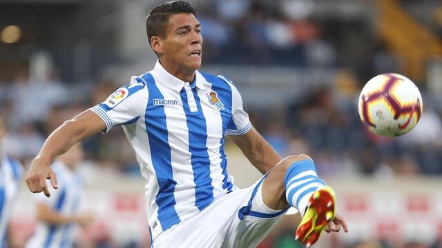 Moreno jugó los 90 minutos y fue amonestado