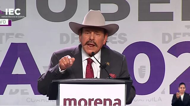 Armando Guadiana, candidato de Morena