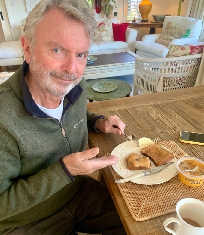 Sam Neill, actor de la saga Jurassic Park y Jurassic World