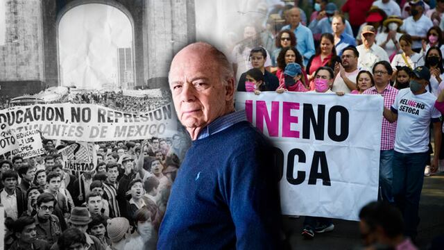 Enrique Krauze comparó las convocatorias de 1968 y la defensa del INE