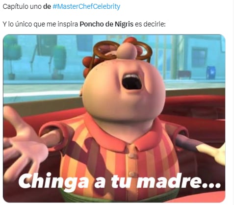 Poncho de Nigris es oficialmente el más odiado de MasterChef Celebrity 2023.