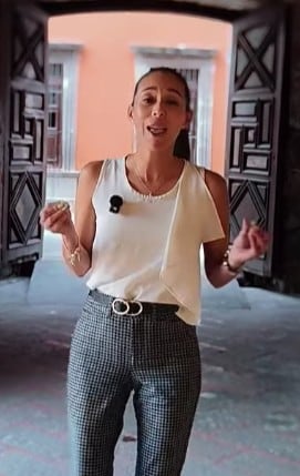Anahí Torres, periodista de SLP que denunció amenazas en mañanera de Claudia Sheinbaum