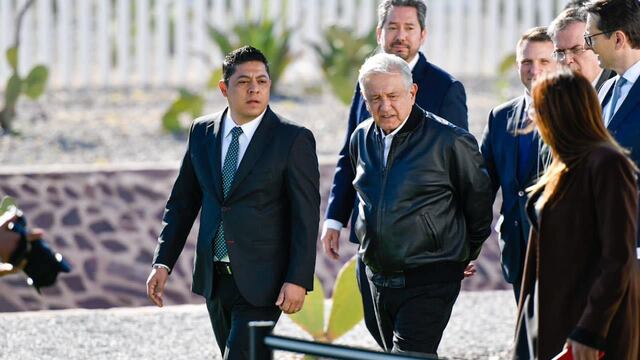 Ricardo Gallardo y AMLO