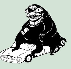 Exposición monstruos financieros