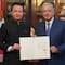 AMLO se reúne con Zhang Run, embajador de China, en Palacio Nacional; hablan del tráfico de fentanilo
