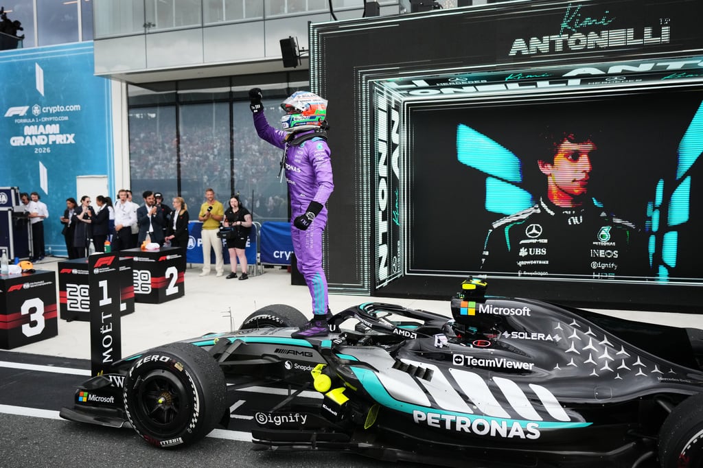 Kimi Antonelli gana el GP de Miami