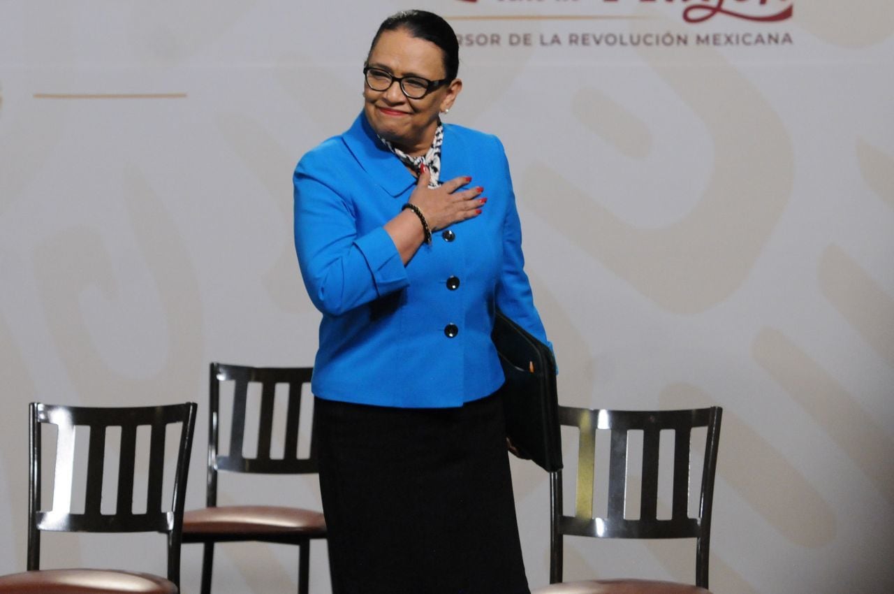 Rosa Icela Rodríguez, secretaria de Seguridad y Protección Ciudadana